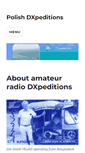 Mobile Screenshot of dxpeditions.org