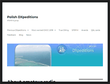 Tablet Screenshot of dxpeditions.org